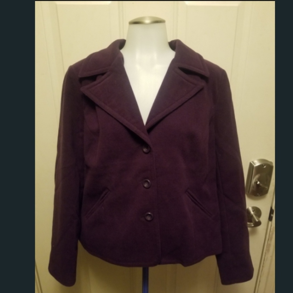 Studio Works Purple Pea Jacket